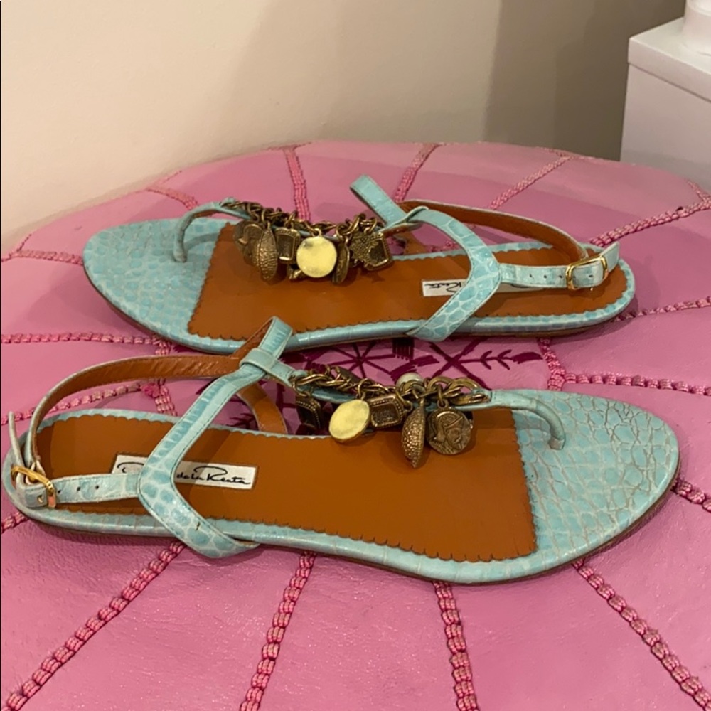 Oscar de la renta sandals
